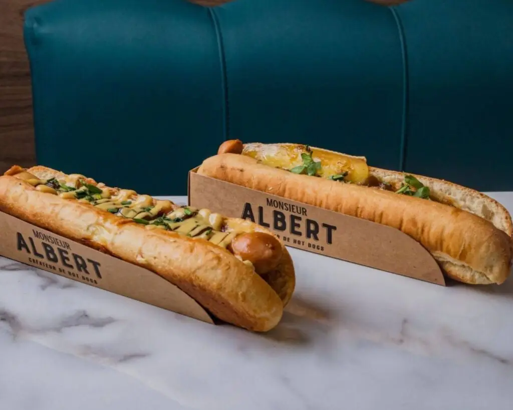 les hot dog de chez Monsieur Albert