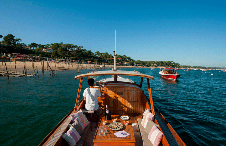 Tour en Pinasse sur le Bassin d'Arcachon