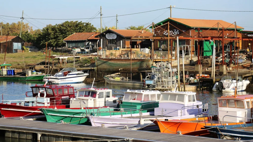 le port ostréicole de La Teste