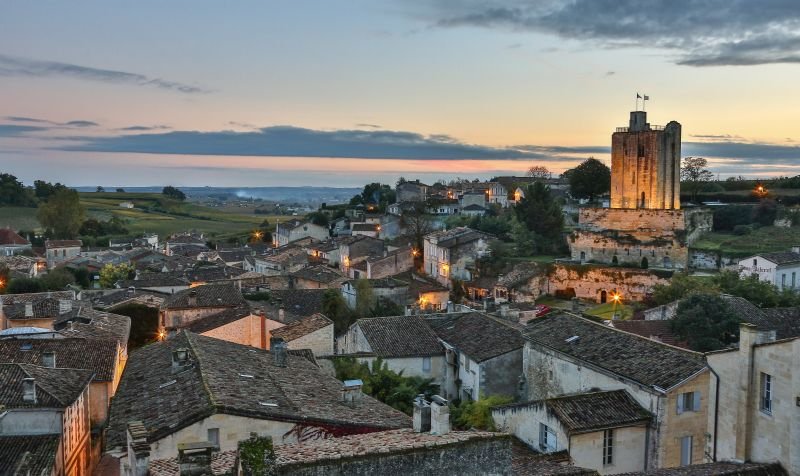 promenade dans le village de Saint-Emilion